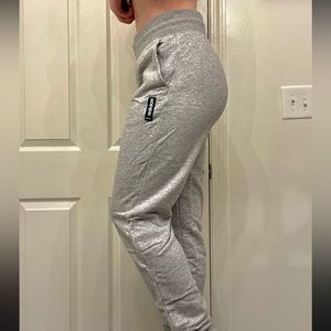 gray adidas joggers